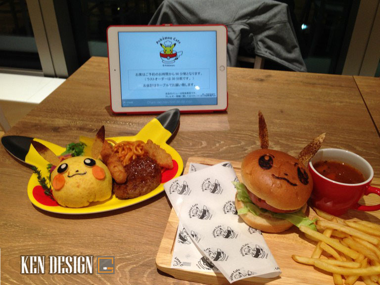 Quán cafe Pokemon Nhật Bản